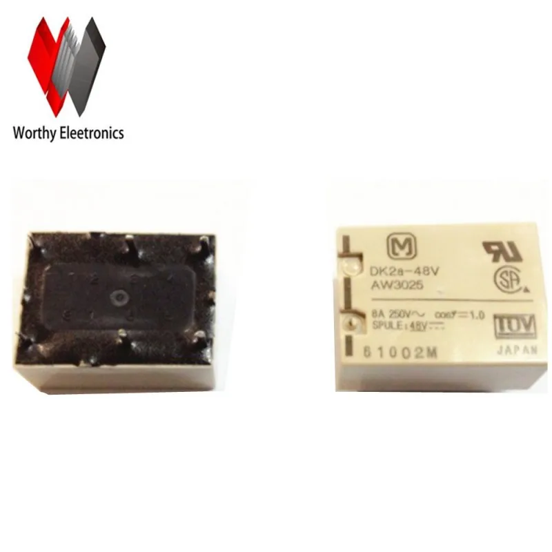 

Free shiping wholesale 10pcs/lot relay DK2A-48V