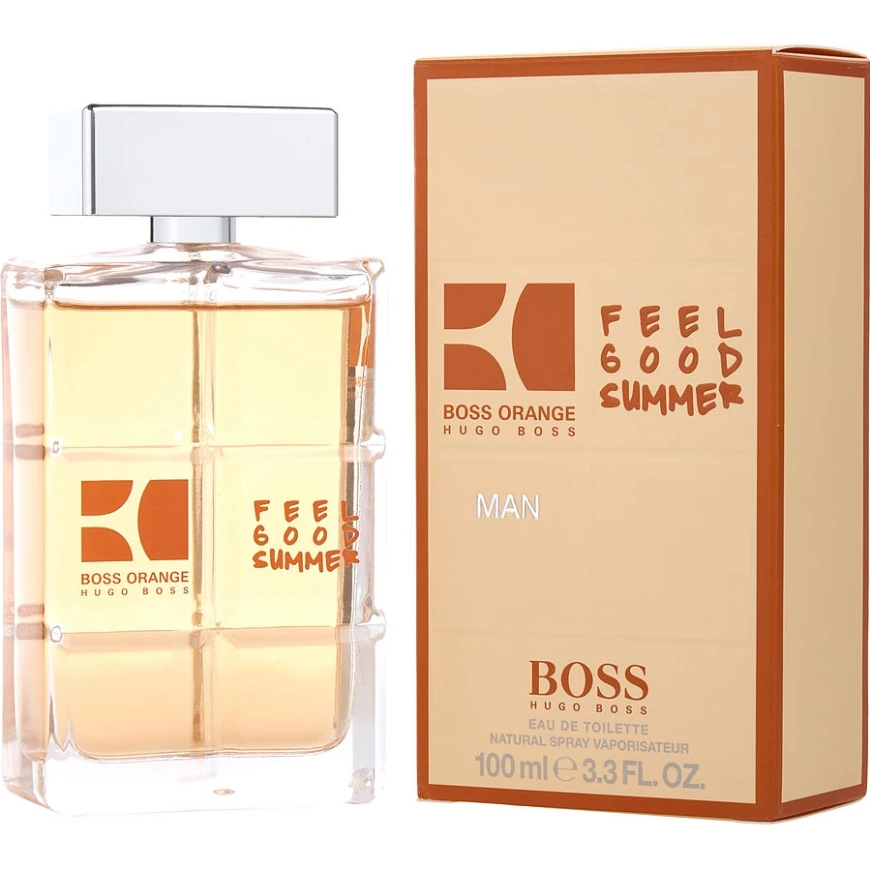 Hugo bodiOrange Diamonds Charmante sexuellement Merveilleux avec Notes Boisées pour Homme, EDT 100ml, Chauffe-Ville