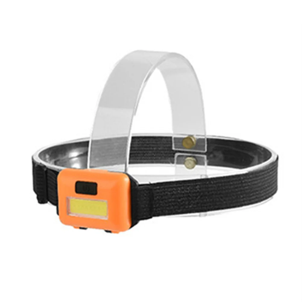 كشافات أمامية COB مريحة لجميع أحجام الرأس، شعلة رأس خفيفة الوزن وأكثر أمانًا و3 أوضاع إضاءة سهلة التركيب