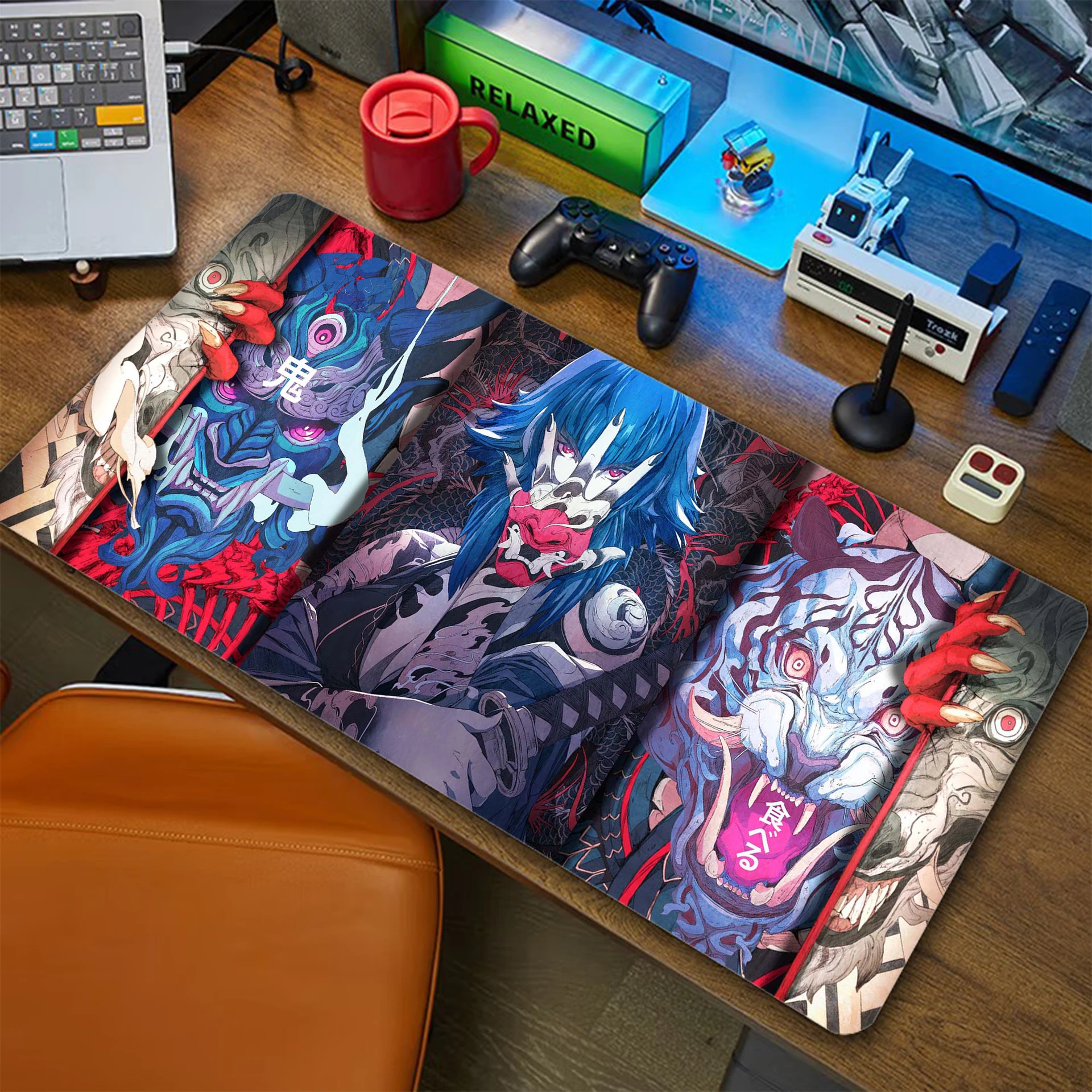 

Oni Mouse Pad Gaming Laptop Game Mouse Mat Anti-slip Mousepad коврик для мыши Rubber Desk Mat Speed Keyboard Pads Soft Mouse Pad