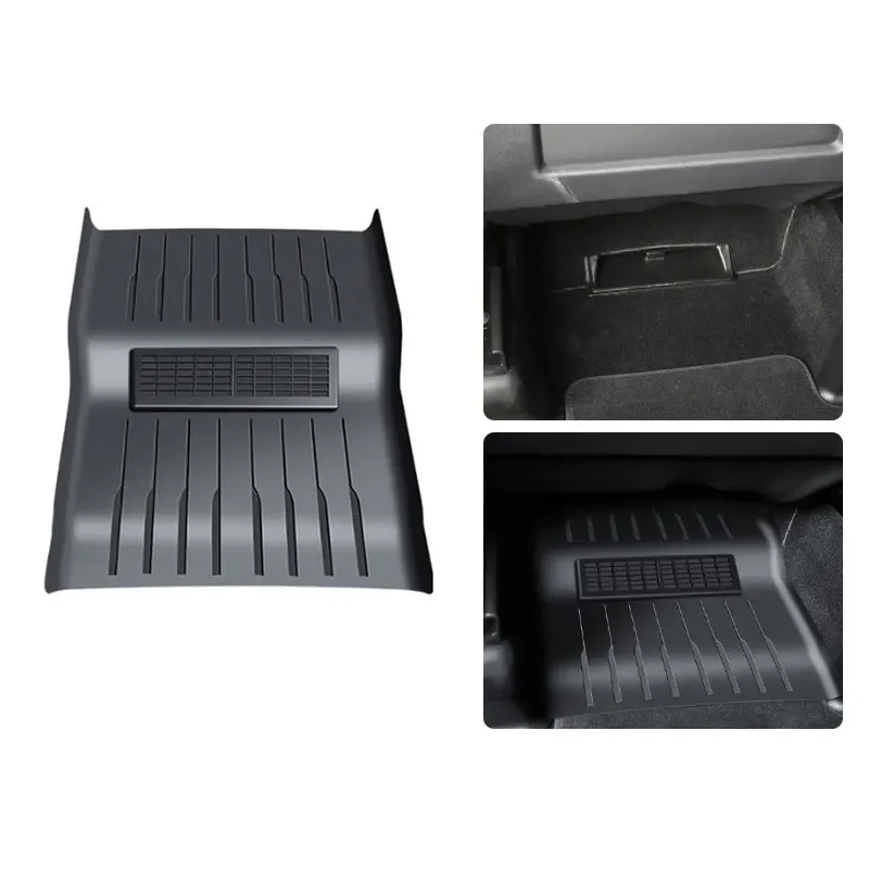 

Underseat Air Outlet Mask Guard For Tesla Model Y Air Outlet Mask Protective Pad Integrated Two Piece Set of Foot Pads