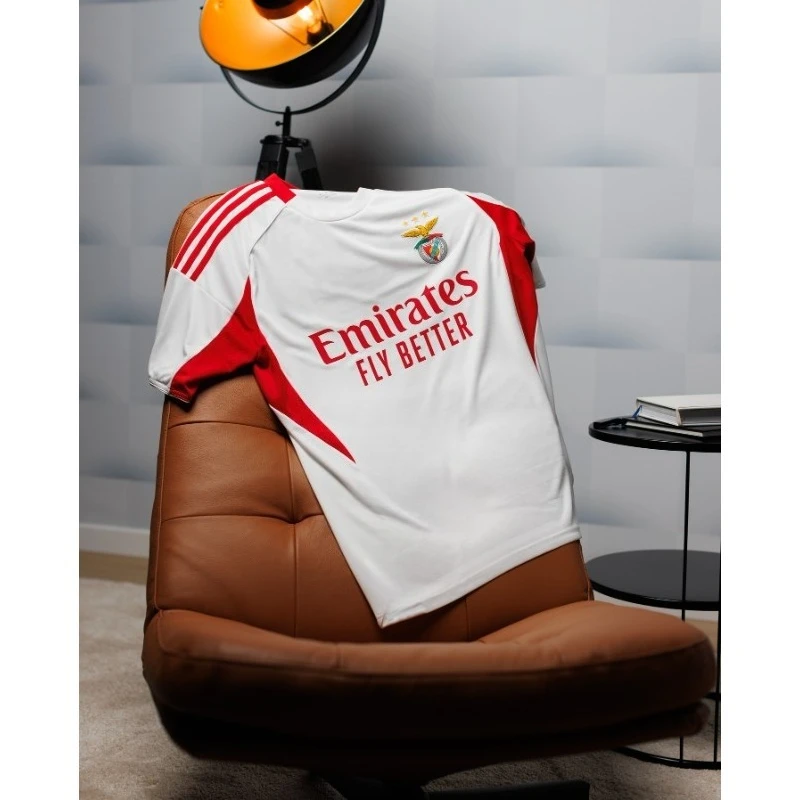 

Fashion 25-26 Club Match Summer New Benfica Men's and Women's Fan Clothes Quick Drying Breathable Football Shirt