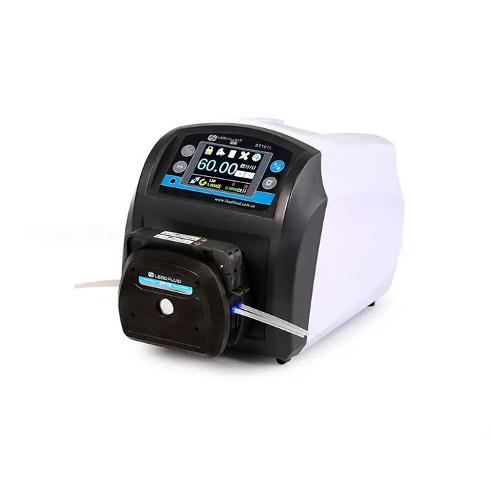 Mini laboratory Peristaltic Tubing Pump Touch Screen Flow Type Peristaltic Pump BT101L