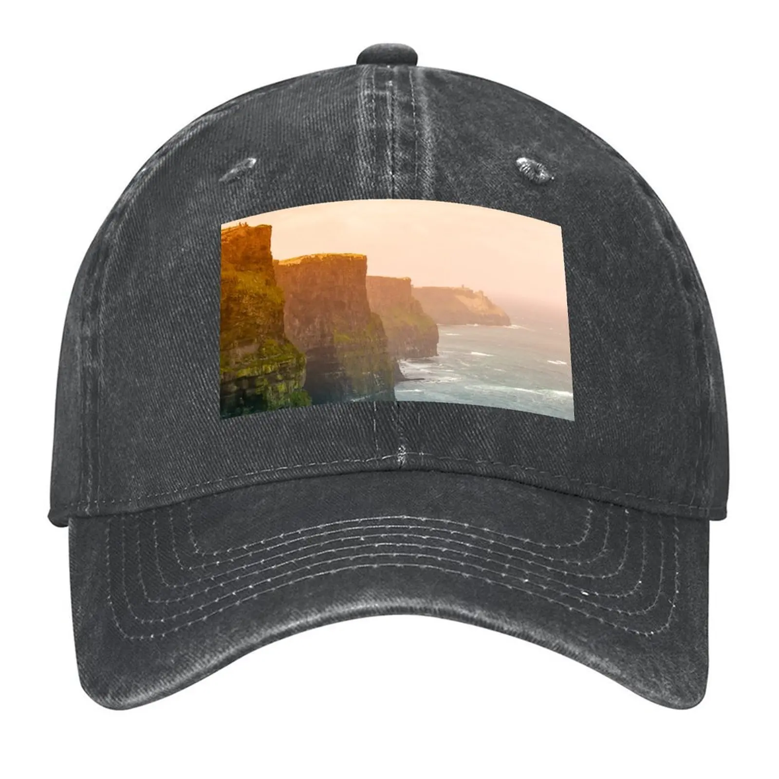 

Cliffs of Moher, co Clare, Ireland Baseball Cap beach hat fishing caps man Hat Baseball Cap derby hat Women's Beach Visor Men's