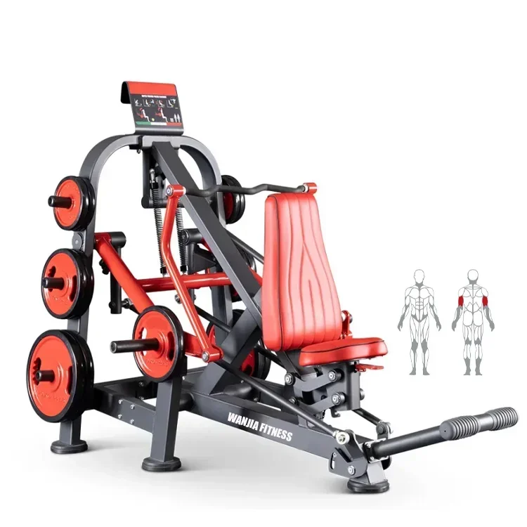 Factory Top Seller Gym Bodybuilding Commercial Workout Fitness Equipment Plate Loaded Super French Press Machine For Sale
