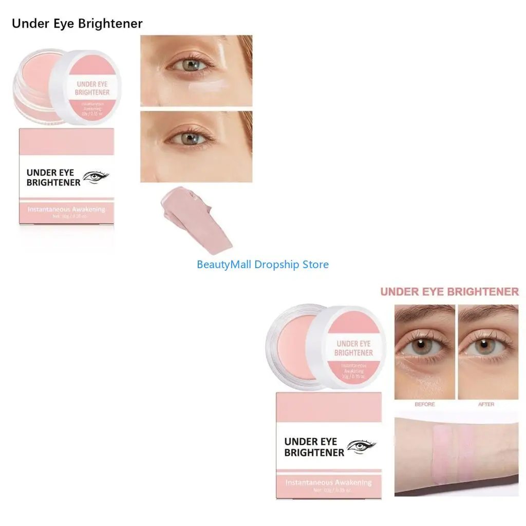 Bộ điều chỉnh màu dưới mắt 40JD làm sáng cho người phụ nữ che khuyết điểm mắt dưới mắt dưới mắt che khuyết điểm