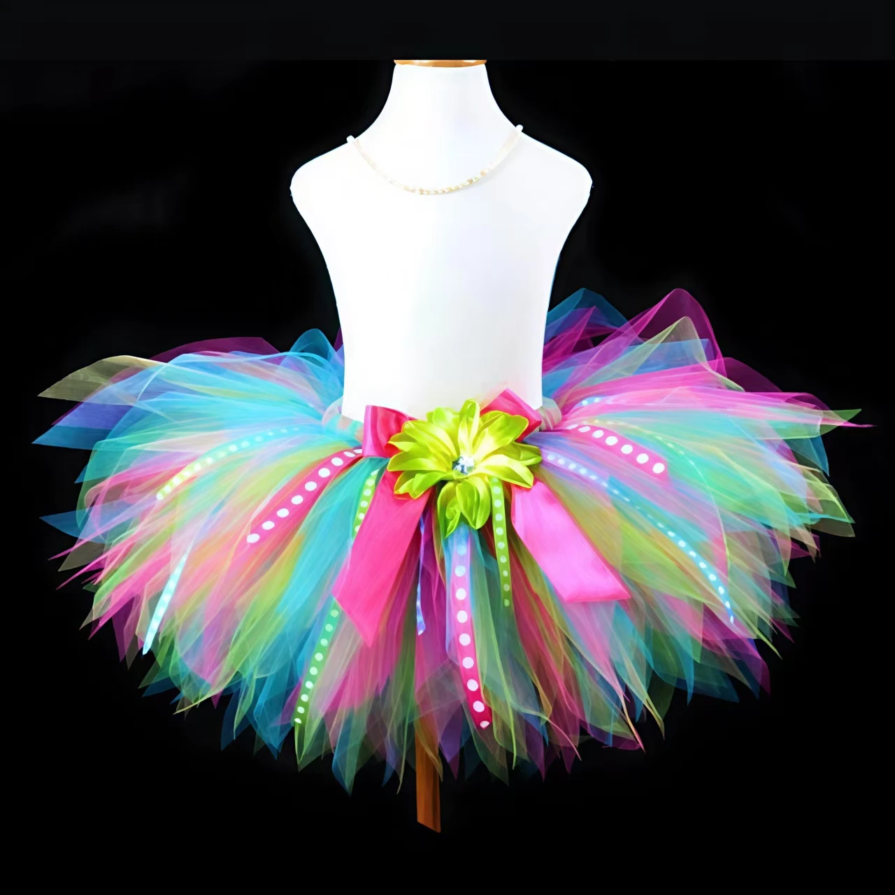 

Girls Pastel Unicorn Tutu Skirts Baby Tulle Skirt Ballet Pettiskirts with Ribbon Bow and Hairbow Set Kids Party Costume Skirts