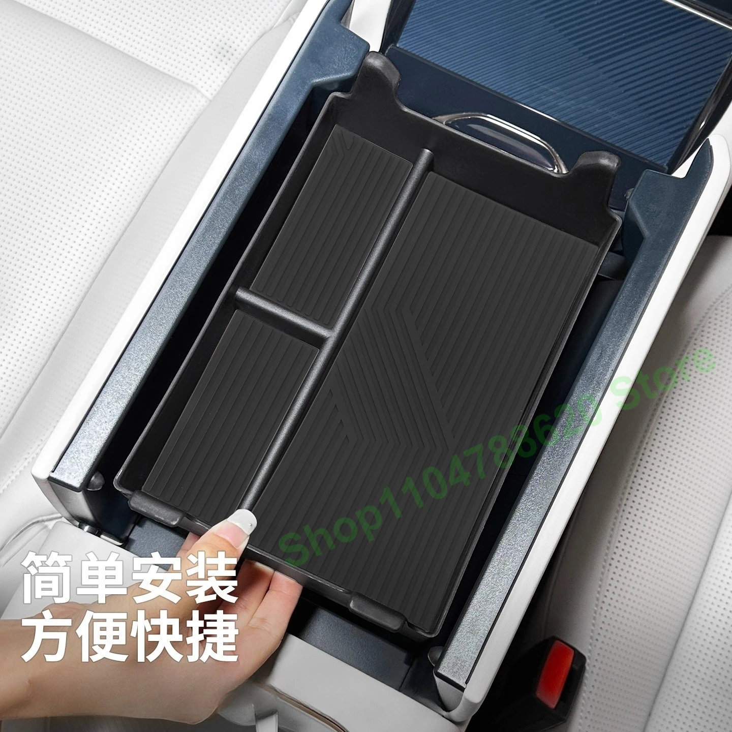 

for Lynk & Co 900 ABS Car Armrest Box Storage Box Special Central Control / Door Stowing Tidying Interior Accessories
