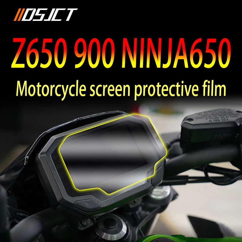 

For Kawasaki Ninja650 Z650 Z900 2020 2021 Motorcycle Screen Protector Instrument Speedometer Cluster Scratch Protection Film