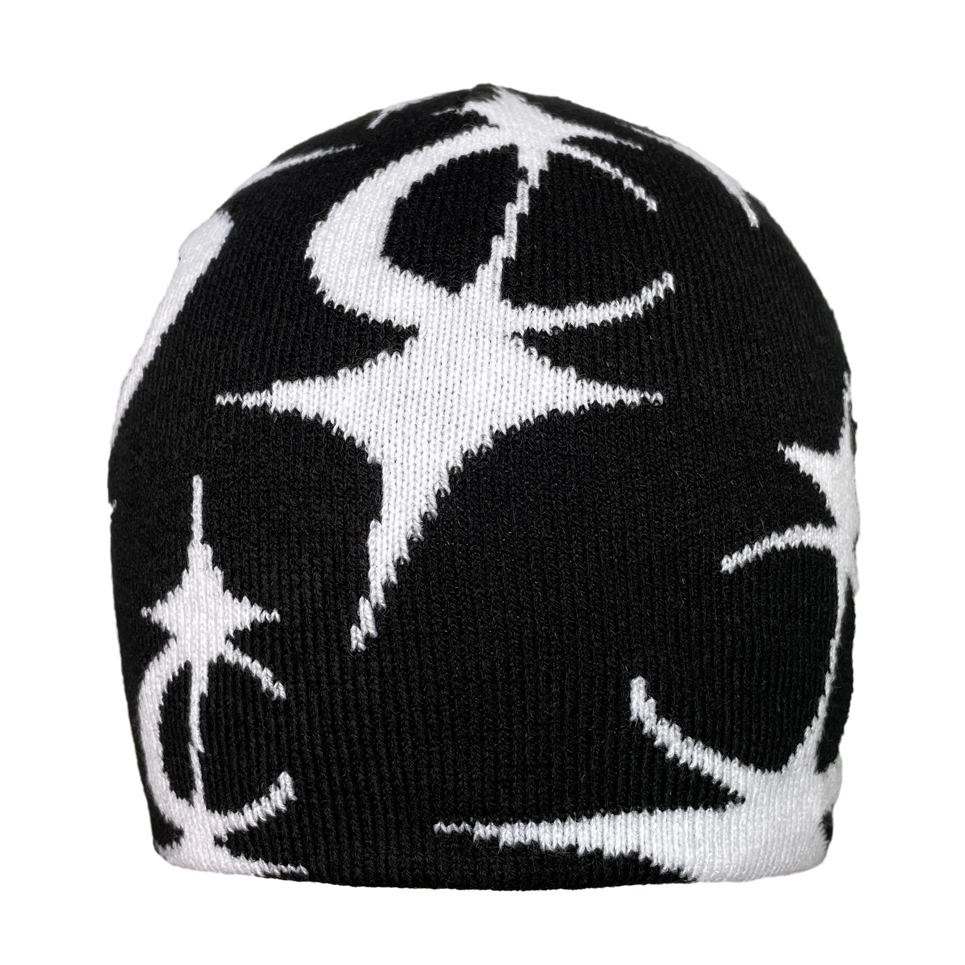 New Autumn Winter Unisex Hats y2k Geometric Jacquard Knitted Hat Men Women Hip Hop Beanie Street Trend Sports Warmer Caps