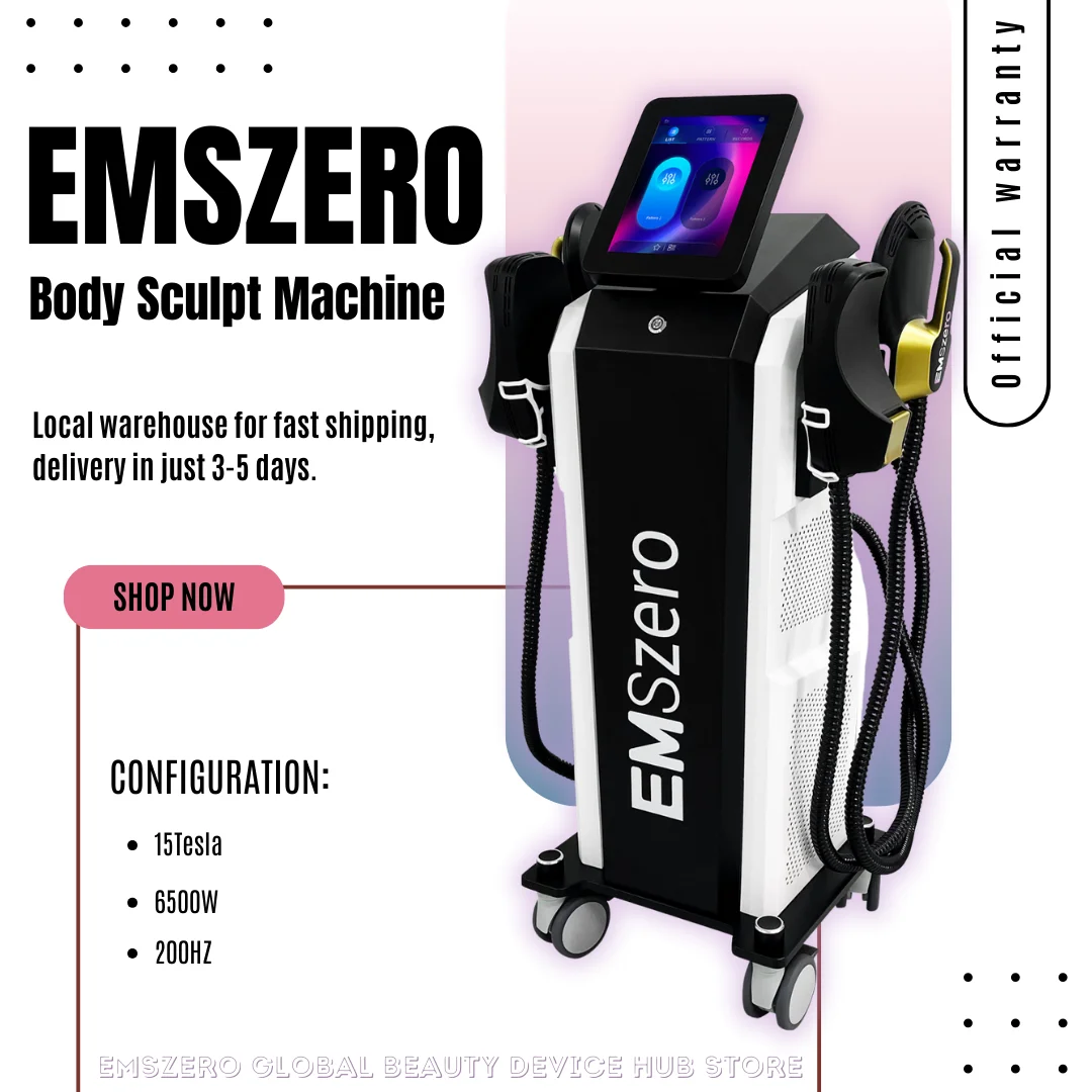 

Professional Sculpting RF Fat Loss Build Muscle Machine ABS Muscle Stimulator EMS Body Slimming Muscle Buttock Toning