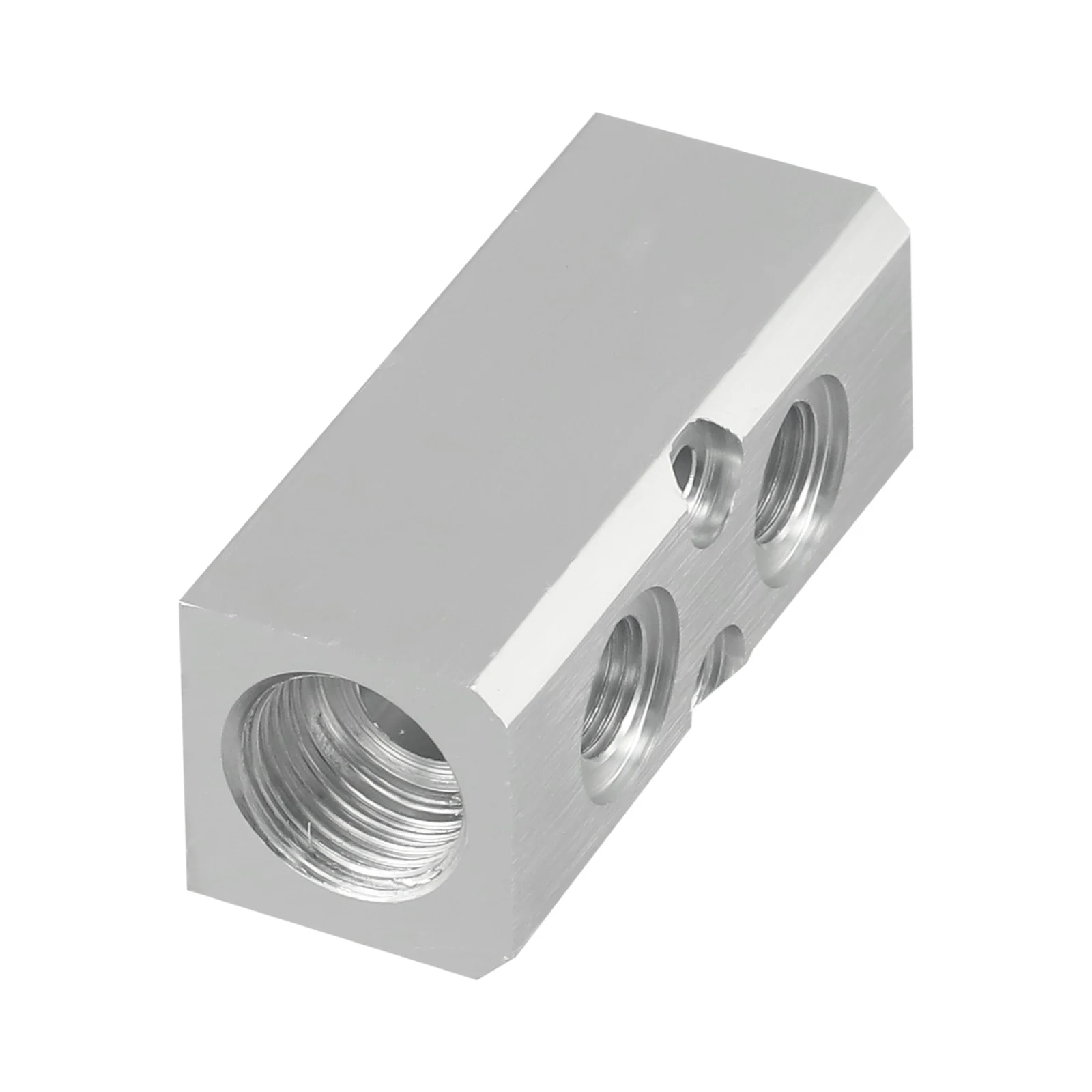for aluminium Splitter Pneumatic Air Manifold with 1/2 for pt Thread Port Supports Multiple Lines for Diverse Applications