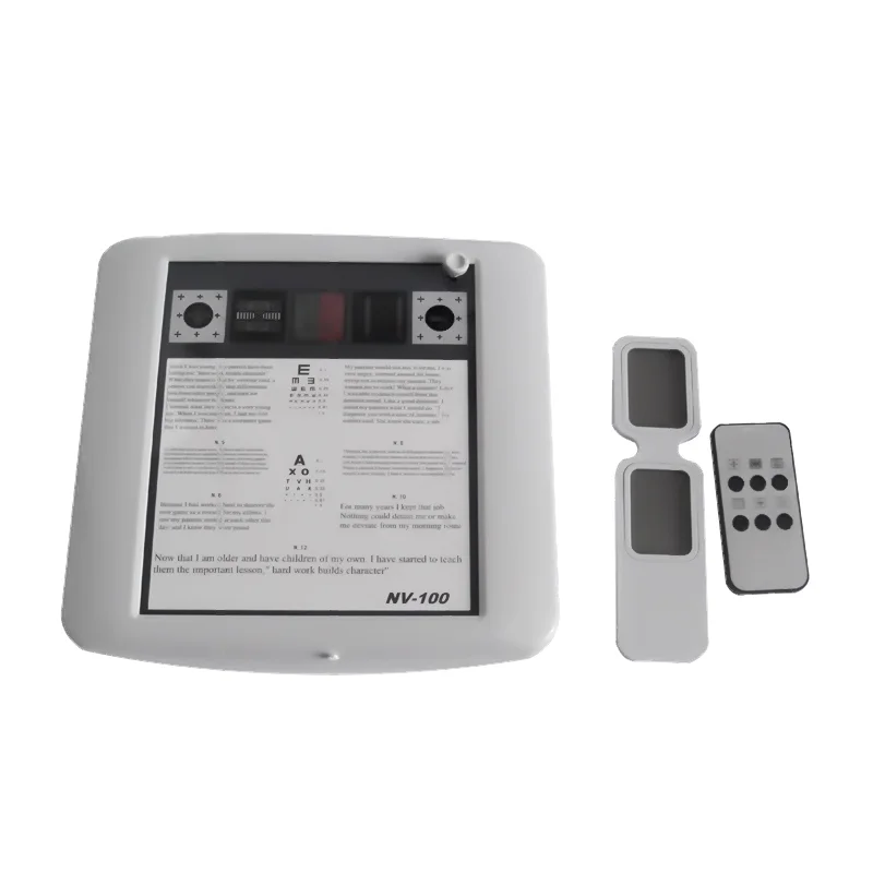 Near Vision Tester NV-100 Led Mulity- Function Visual Acuity Charts Optometry Equipment for Optometrist
