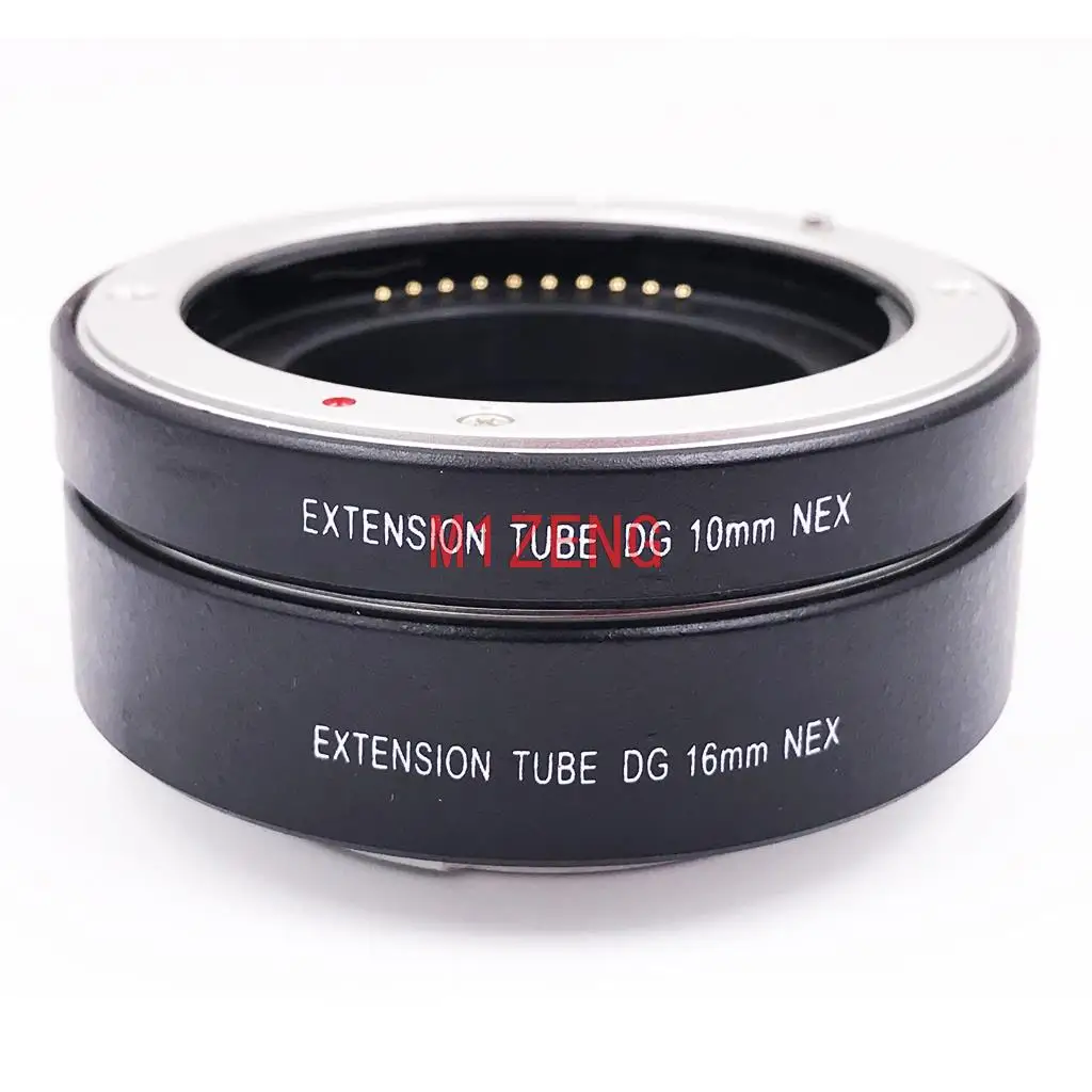 Auto Focus Macro Extension Tube 10mm+16mm for Sony E mount nex-C3/5/6/7 a7 a7c a7s a9 a7r2 a7r3 a7r4 a9ii a6300 a6500 camera