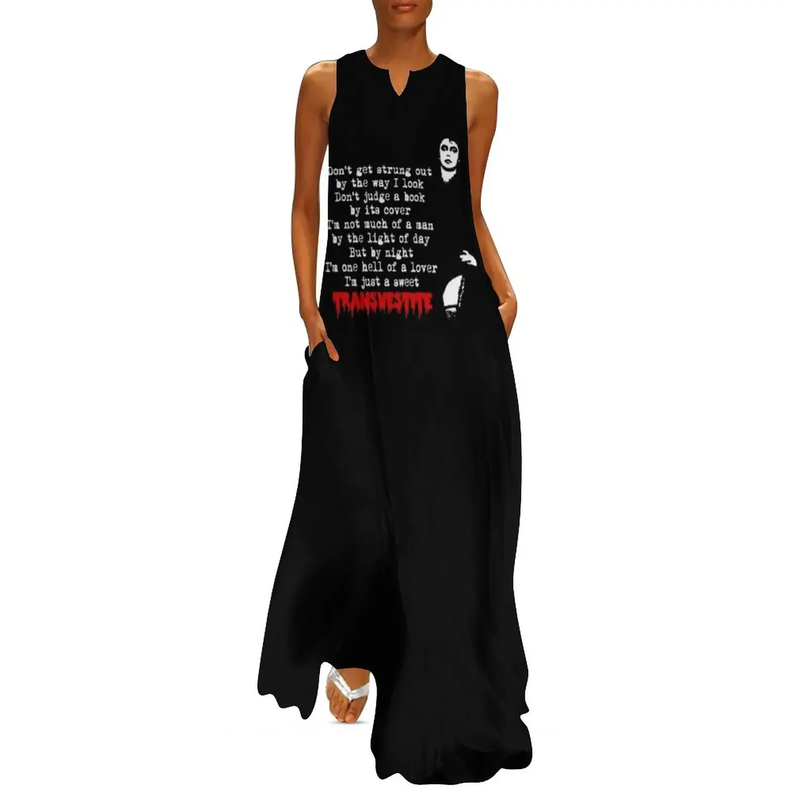 

Sweet Transvestite Long Dress clothes for woman Long dresses summer dress woman 2025 loose women's dress