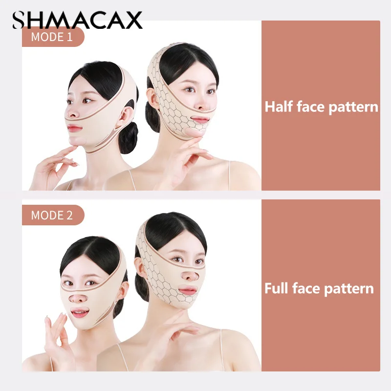 Breathable V Face Band Cheek Lift Up Face Thin Belt Reduce Double Chin V-Line Shaping Bandage Anti Wrinkle Face Bandage