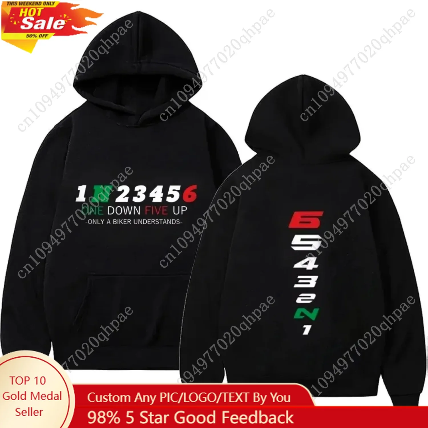 1N23456 معدات الدرجات النارية السائق نبضات القلب طباعة الرجال هوديس الذكور البلوز الملابس المتضخم بلوزات الجرافيك النساء رياضية