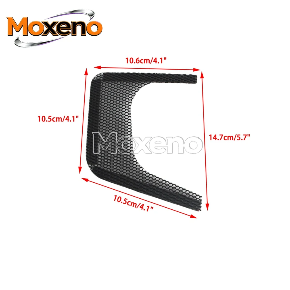 Adhesive Mount Fairing Vent Mesh Grill Wear Resistant Plastic Bug Stopper Batwing Accent Practical Fit Indian Challenger 2020+