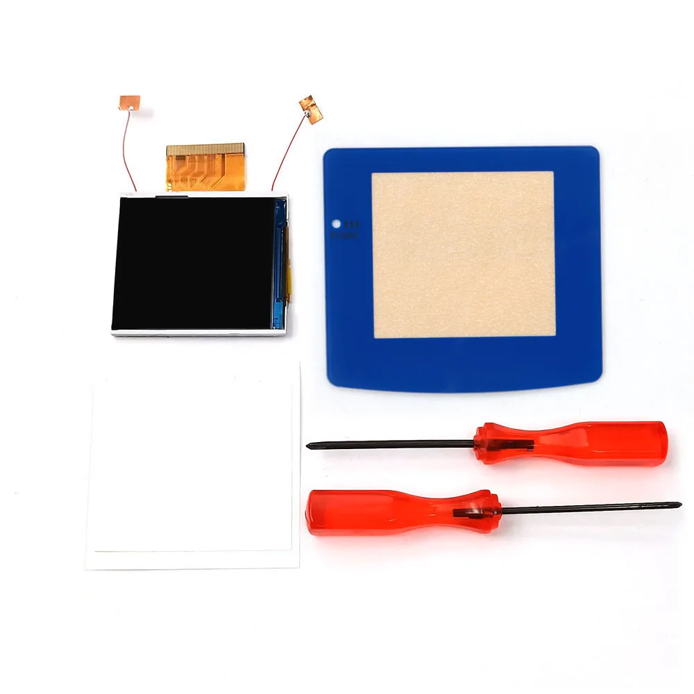 

Комплект для установки подсветки GBC с 2,45-дюймовым IPS-экраном для Gameboy Color, модификация с OSD-меню, оригинальный размер, не требует обрезки.