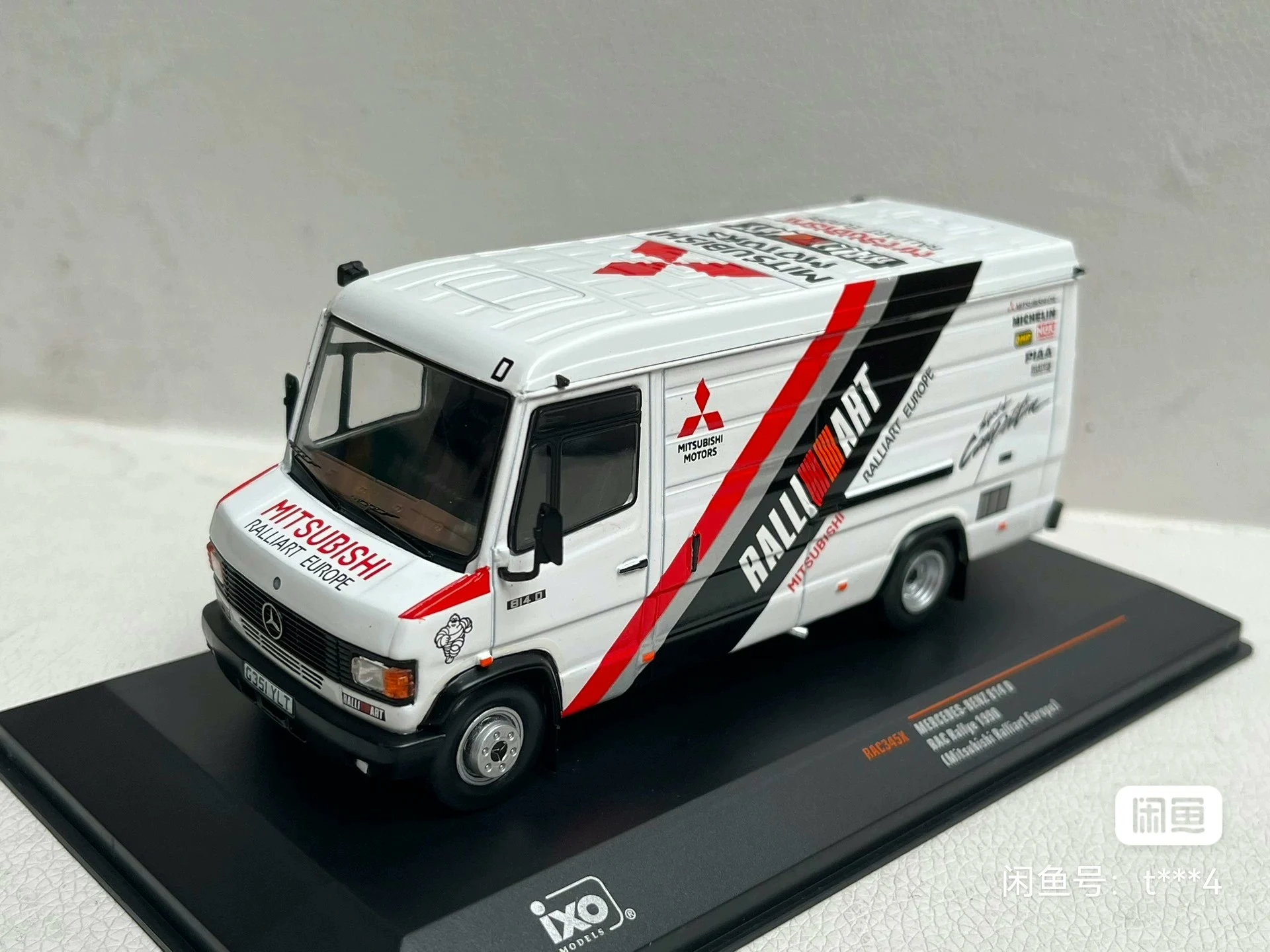 

Diecast IXO 1/43 Scale BENZ 814 D 1990 BENZ-Benz Alloy Car Model Collectible Toy Gift Souvenir Display Ornament