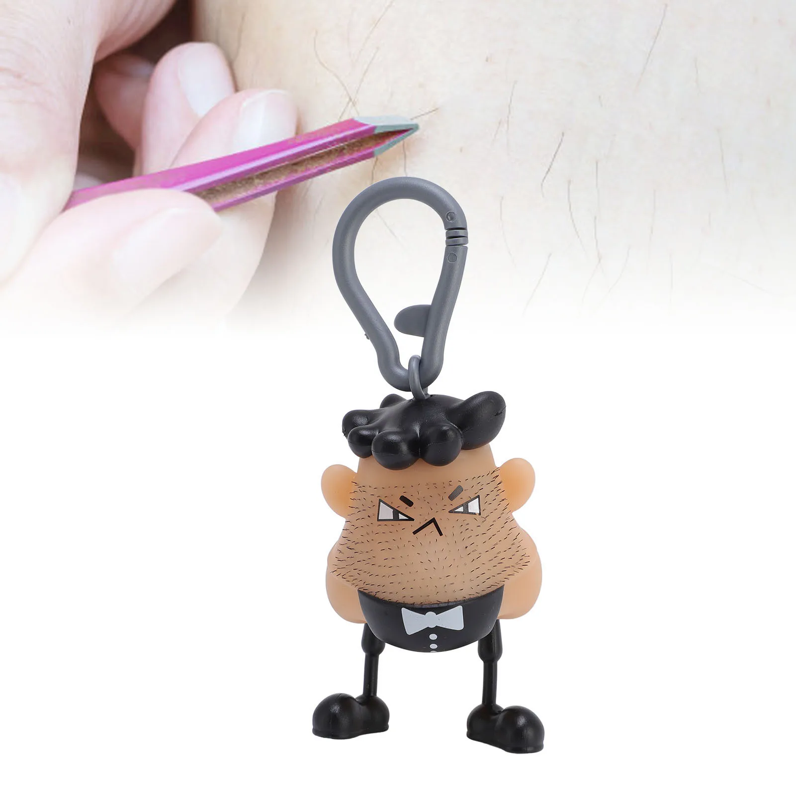 

Funny Hair Pulling Toy Portable Hair Plucking Toy Silicone Hair Pulling Fingertip Toy Venting Novelty Toy for Xmas