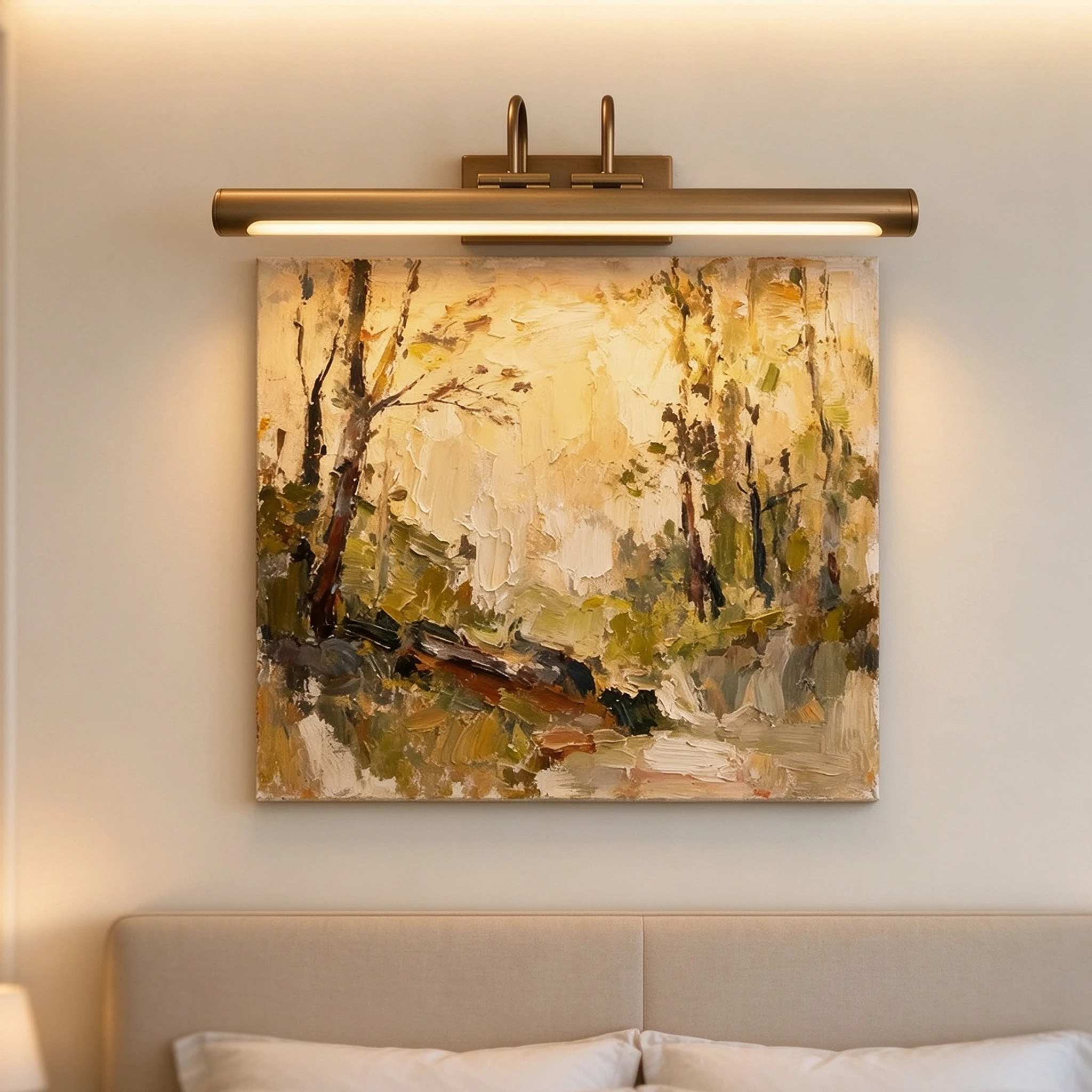 Modern LED Wall Light Adjustable Angle Painting Wall Sconce Gallery Hotel Bedroom Living Room Mirror Front Picture Light Decor