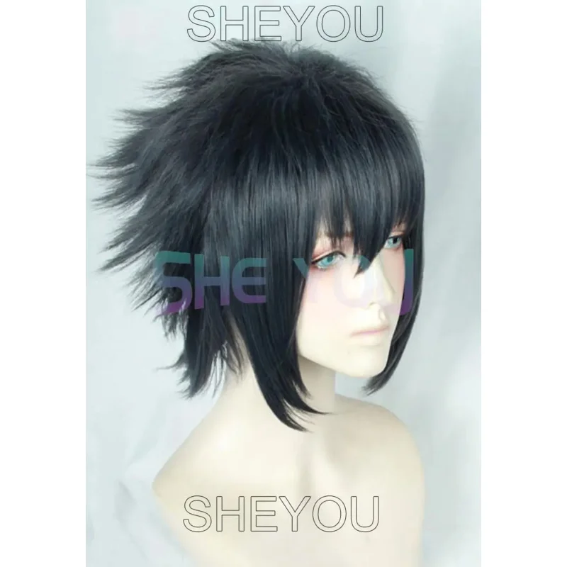 WAT 고품질 게임 파이널 판타지 XV FF15 XV Noctis Lucis Caelum 코스프레 할로윈 의상 Sythentic Hair Wig 2025 New