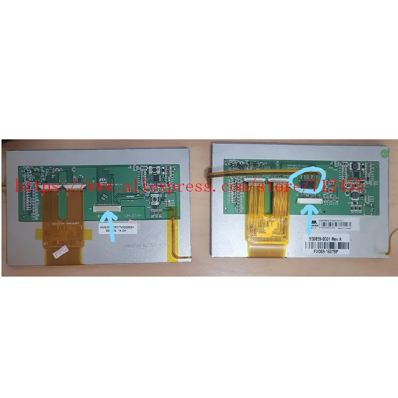 New AM800480R3TMQWB2H AM800480R3TMQWTA1H Lcd Screen Display With Touch Panel Digitizer