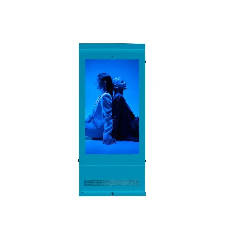 55 بوصة IP65 IP55 4K أندرويد ويندوز OS في الهواء الطلق مقاوم للماء الطابق اللمس ضعف الجانب LCD الإعلان متجر البيع بالتجزئة الرقمية #5