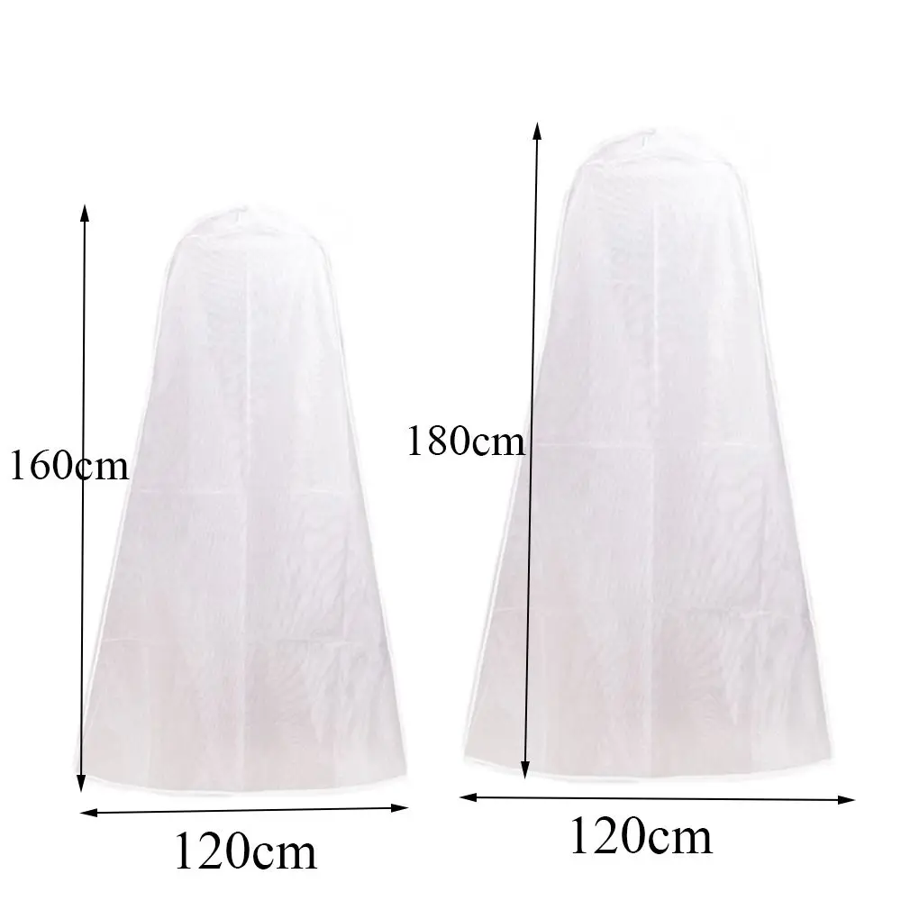 Wedding Dress Garment Protector Dust-proof Covers Bride Gown Storage Bags Clothing Cover Transparent Wardrobe Case