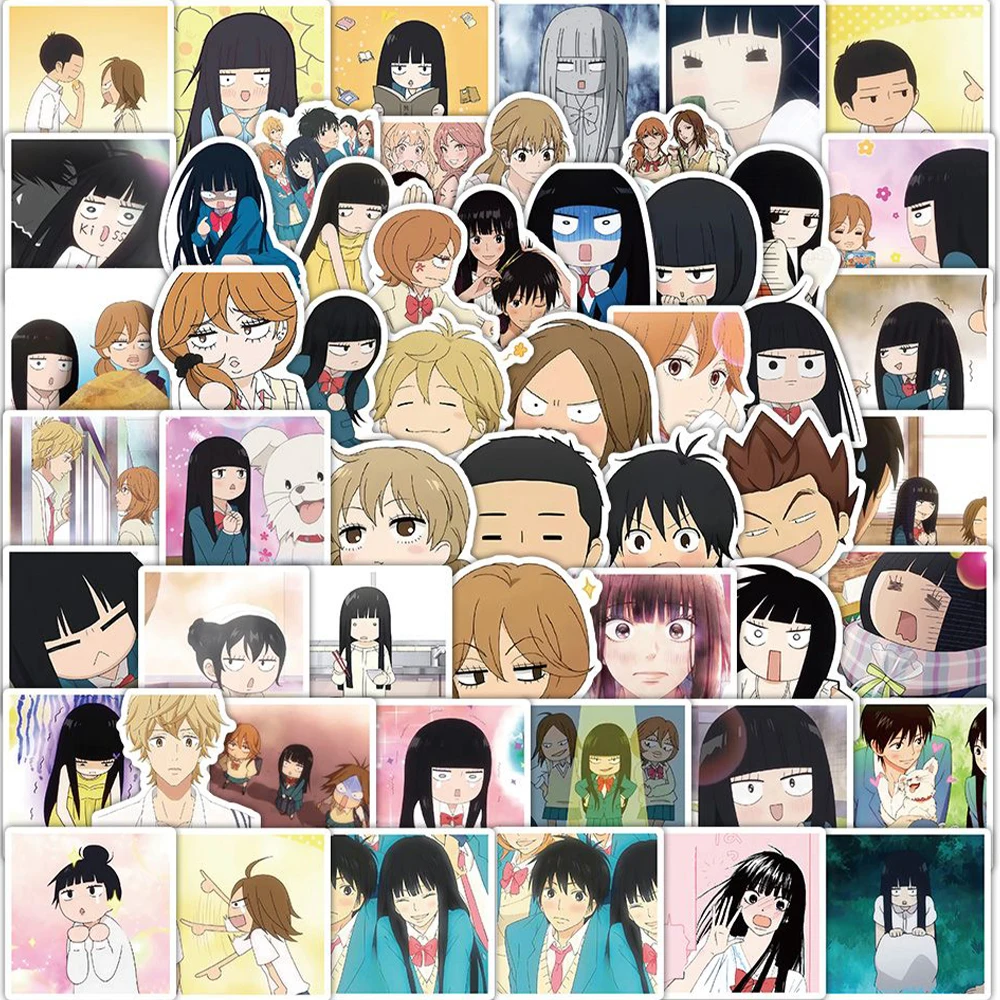 

10/30/50pcs Sawako Kuronuma Kimi Ni Todoke Stickers Kazehaya Shouta Anime Sticker Laptop Luggage Scrapbooking Yano Ayane Decal