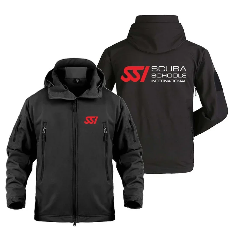 

Outdoor Military Tactical Shark Skin Man Jackets Coats Scuba Diving Dive SSI Fleece Warm SoftShell Jackets for Men Clothing