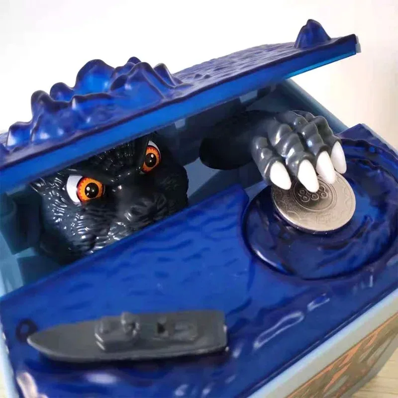 بنك أصبع Godzilla للأطفال ، صندوق نقود ، صندوق عملات معدنية ، بنوك نقود ، صناديق نقود ، ديكور منزلي ، هدايا ، أصالة #5