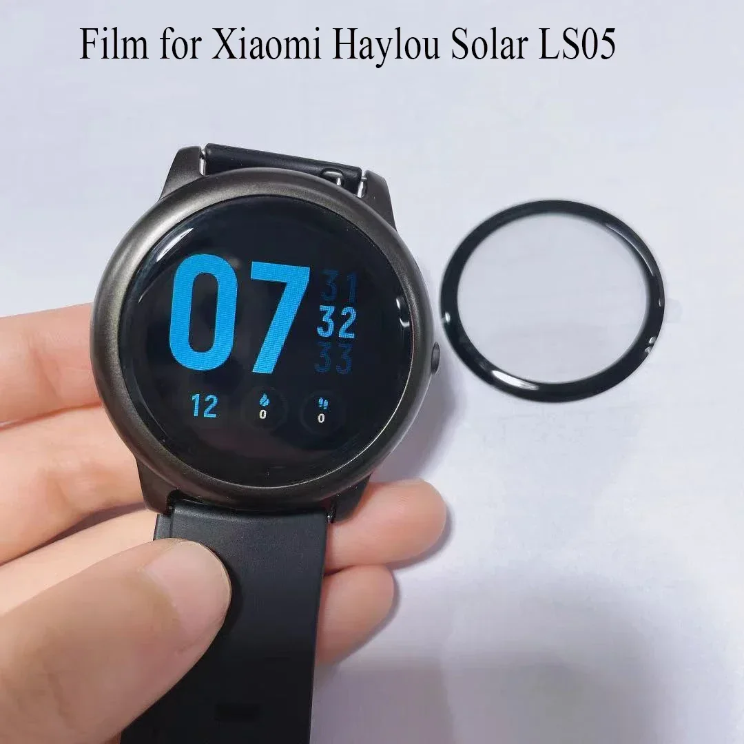 New Screen Protector Film 3D Curved Full Cover For Xiaomi Haylou Solar LS05 Smart watch Protection Film for Haylou Solar LS05