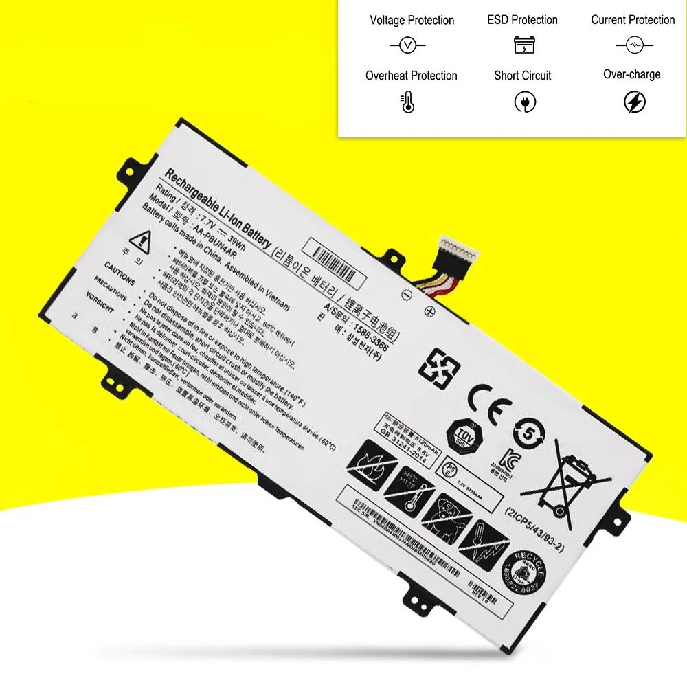 Imagem -03 - Bateria do Portátil para Samsung Chromebook Xe500t1c-905s3g Xe303c12-a01us Xe500t1c-série 910s3g 4080mah 7.5v 30wh Aa-pbzn2tp