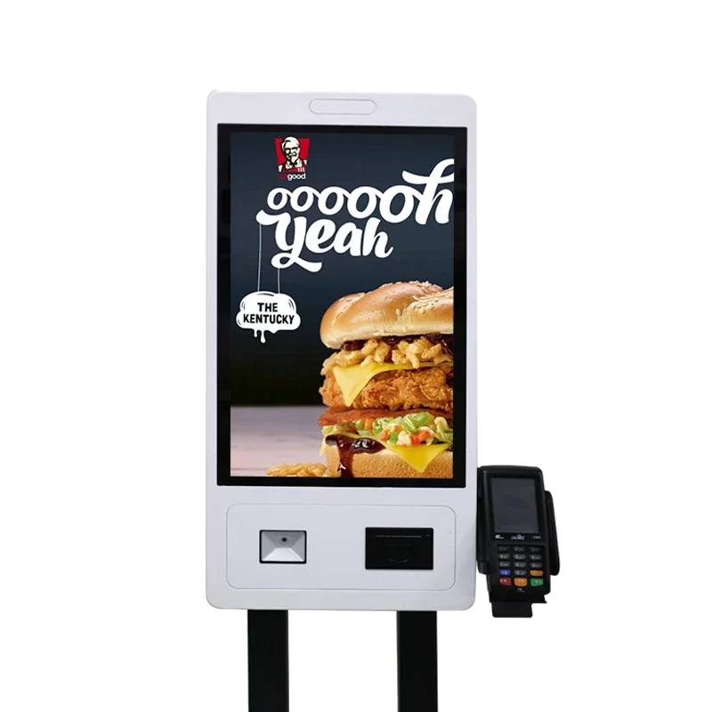 

TouchWo Smart Selfservice Kiosk Credit Card Ticketing Supermarket Hotel Check in Self Checkout Kiosk Payment Machine