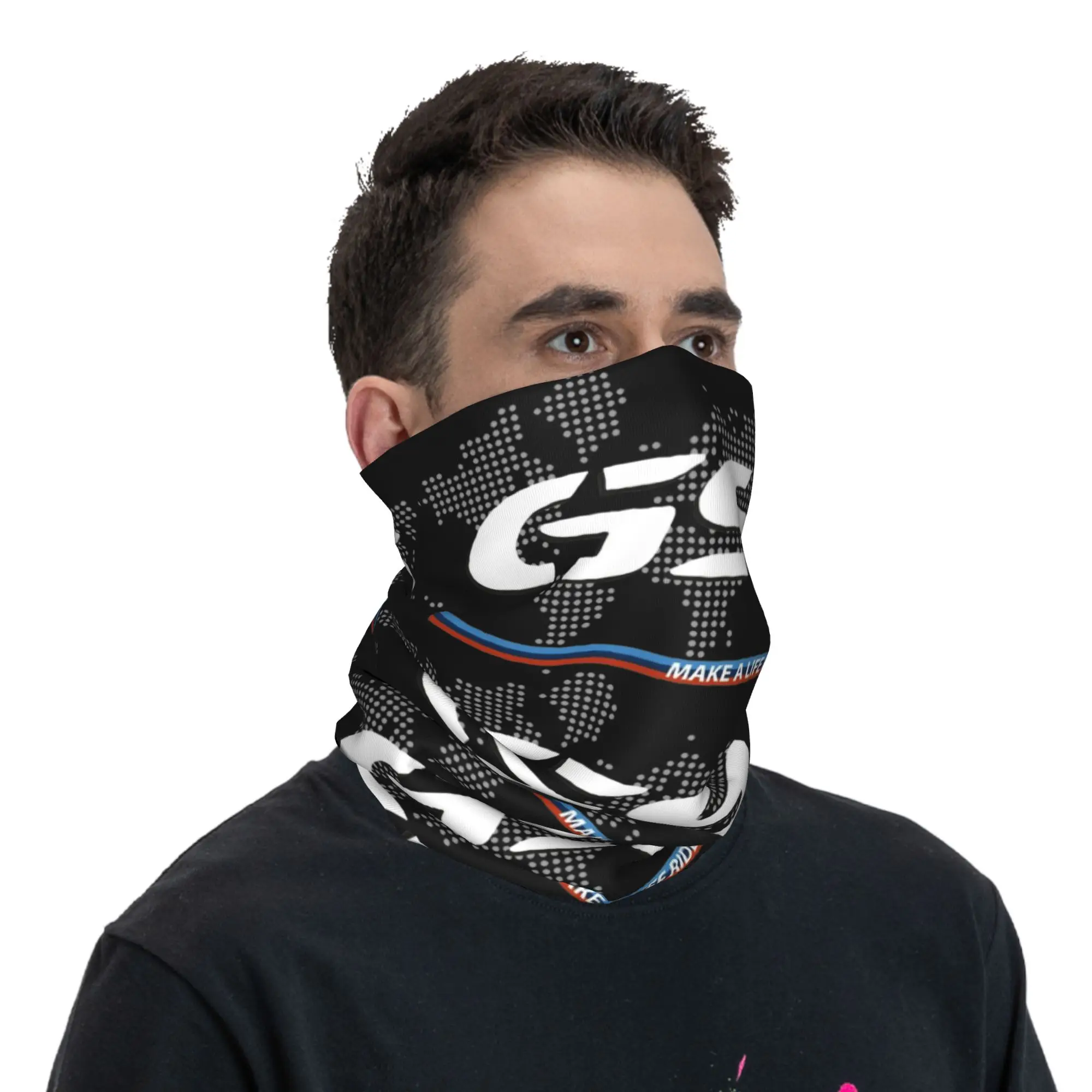 GS World Map Balaclava  Hiking Camping Tactical Mask Man Funny Dustproof Cycling Mask Seamless Soft Scarves