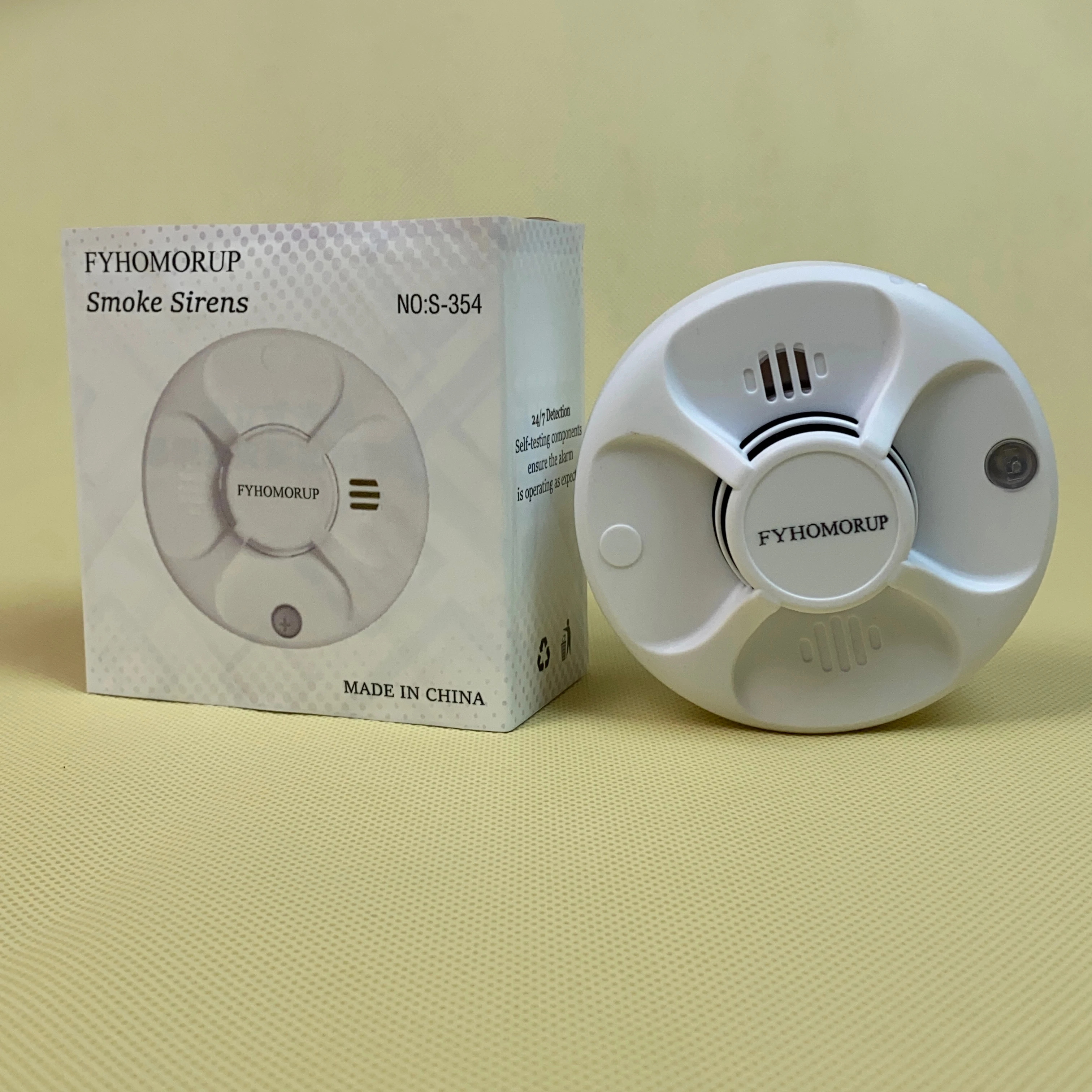 FYHOMORUP Sirens Sensor Alarm Home Security System Siren Fire Protection Smart Life APP Notification