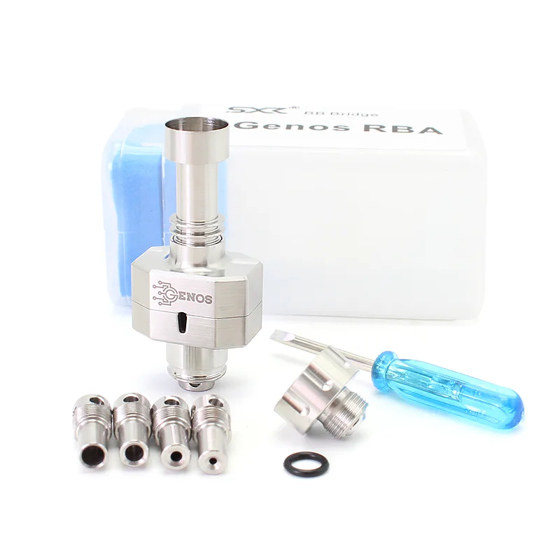 Sxk Style genos rba สำหรับ316SS สะพานหินที่มีปล่องไฟขนาด4มม. 6ตัวที่เปลี่ยนได้เหมาะสำหรับกล่องแท่งเหล็ก BB ถัง Boro