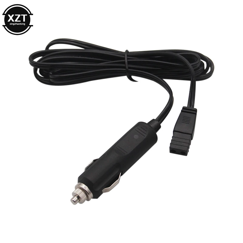 2m/4m 12V/24V DC Car Electric Mini Refrigerator Extension Cable Plug Adapter Car Cigarette Lighter Power Cord Car Accessories