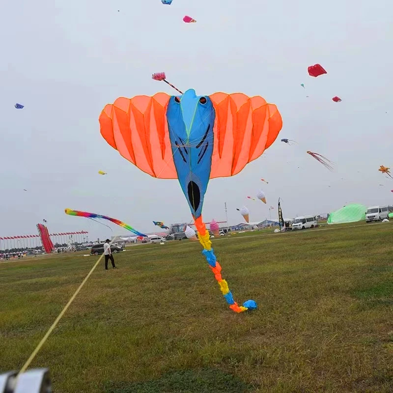 Darmowa wysyłka latające ryby latawce linia zabawne zabawki sportowe papalote windsurf 3d profesjonalny wiatr zabawa na świeżym powietrzu miękkie latawce wiertarka nawijacz