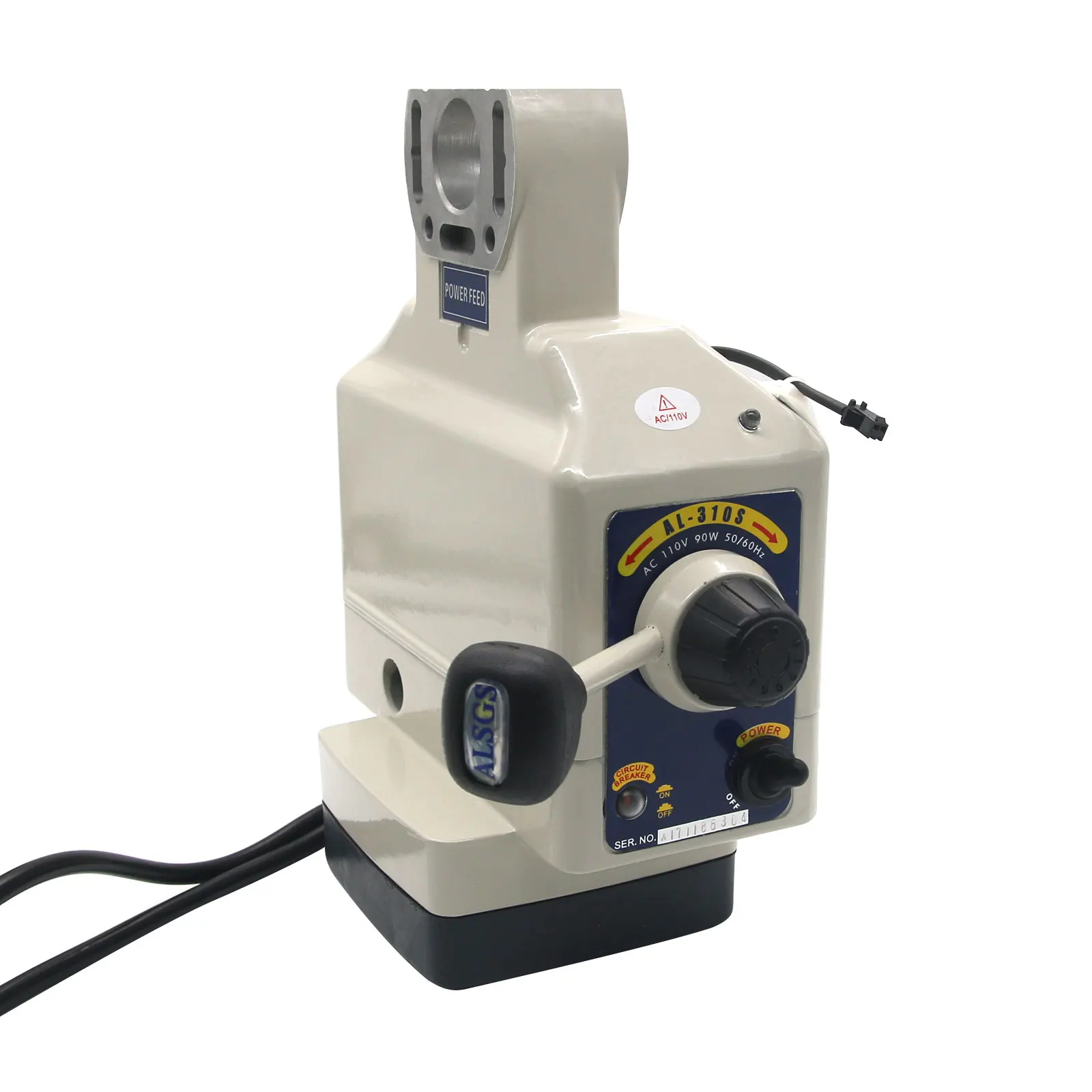ALSGS 110V/220V X Y Axis ALB-310SX Power Feed Milling Drill Machine for Horizontal Milling Machine