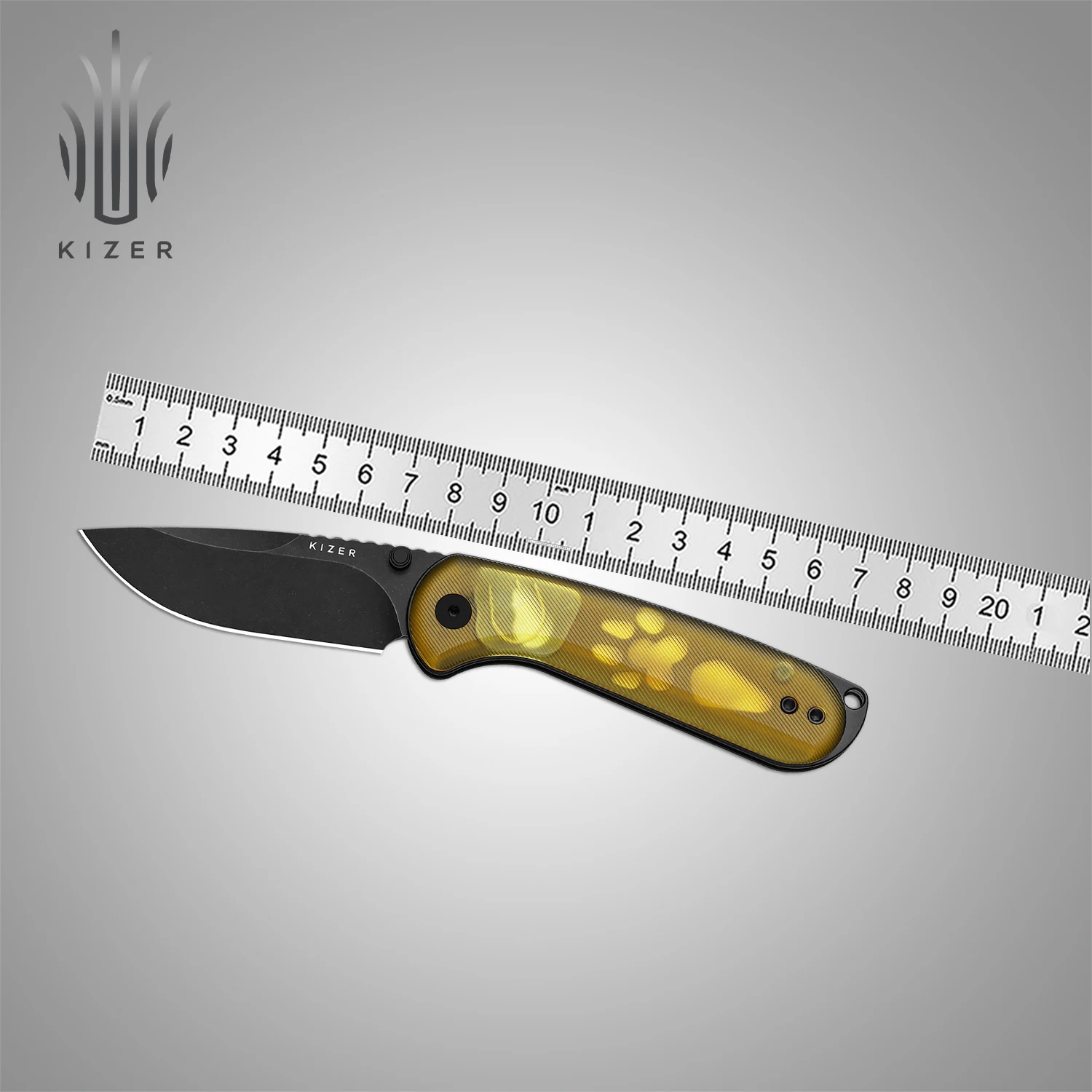 

Kizer EDC Folding Buddy II V3790A1 / V3790A2 AEB-L Blade With PEI / Acrylic Handle