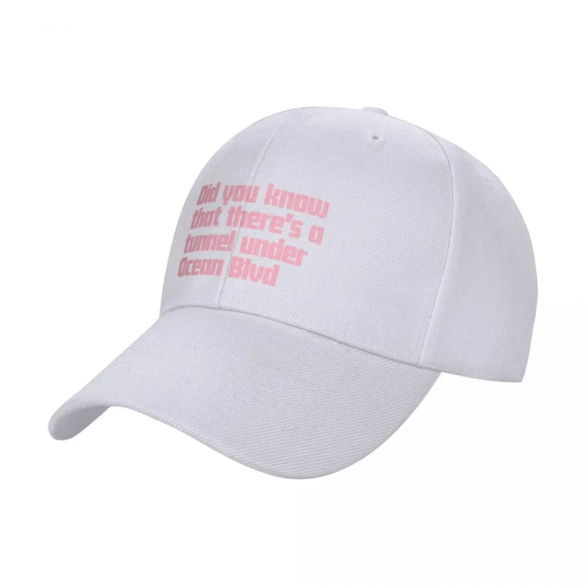 

Did you know that there’s a tunnel under Ocean Blvd - Lana Del Rey Baseball Cap Thermal Visor black Baseball Men Women's