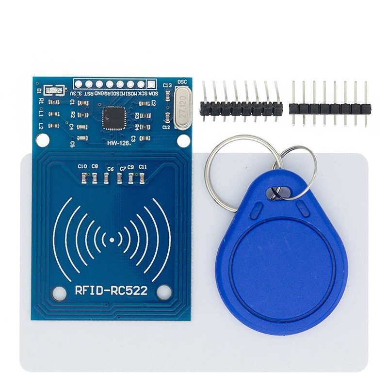 MFRC-522 RC-522 RC522 Antenne RFID IC Draadloze Module Voor Arduino IC SLEUTEL SPI Schrijver Reader IC Card Proximity Module - afbeelding 1
