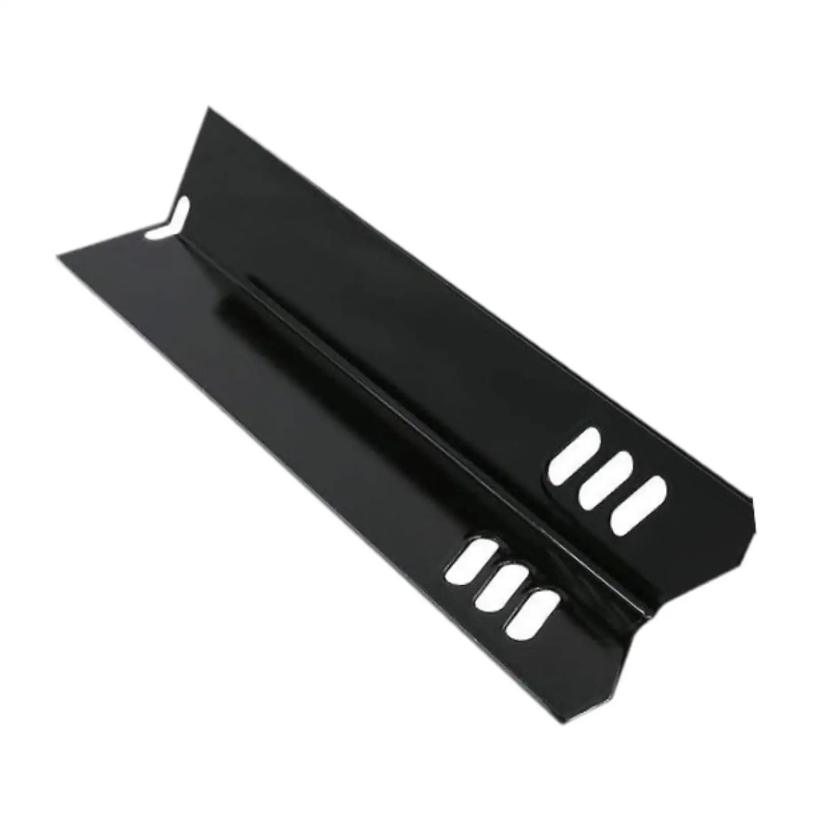 Porcelain Enamel Heat Plate Grill Burner Cover Outdoor BBQ Deflector for Home Patio Barbecue Cooking