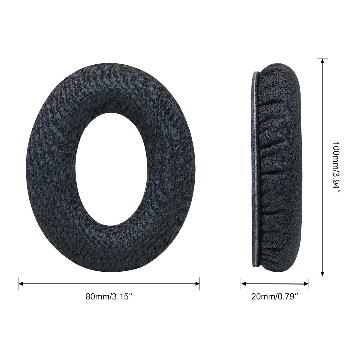

TAMUM Replacement Protein Ear Pads For QC15 QC35 QC2 QC25 AE2 Soundlink2 Headphones Soft Foam Ear Cushions High Quality ，