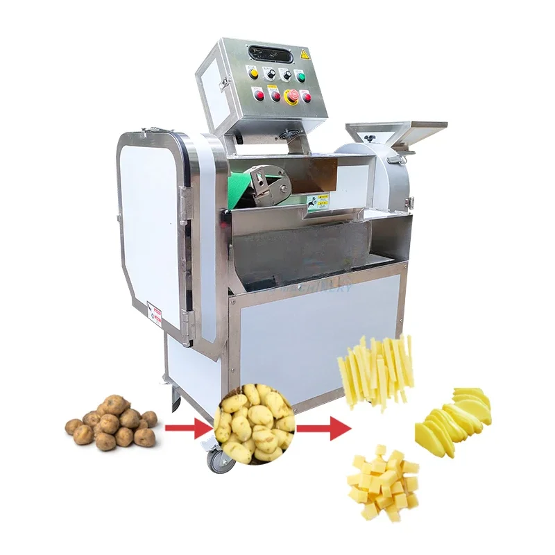 Automated IKE Sweet potato Fries yam Slicing machine line French Fries cutting machine