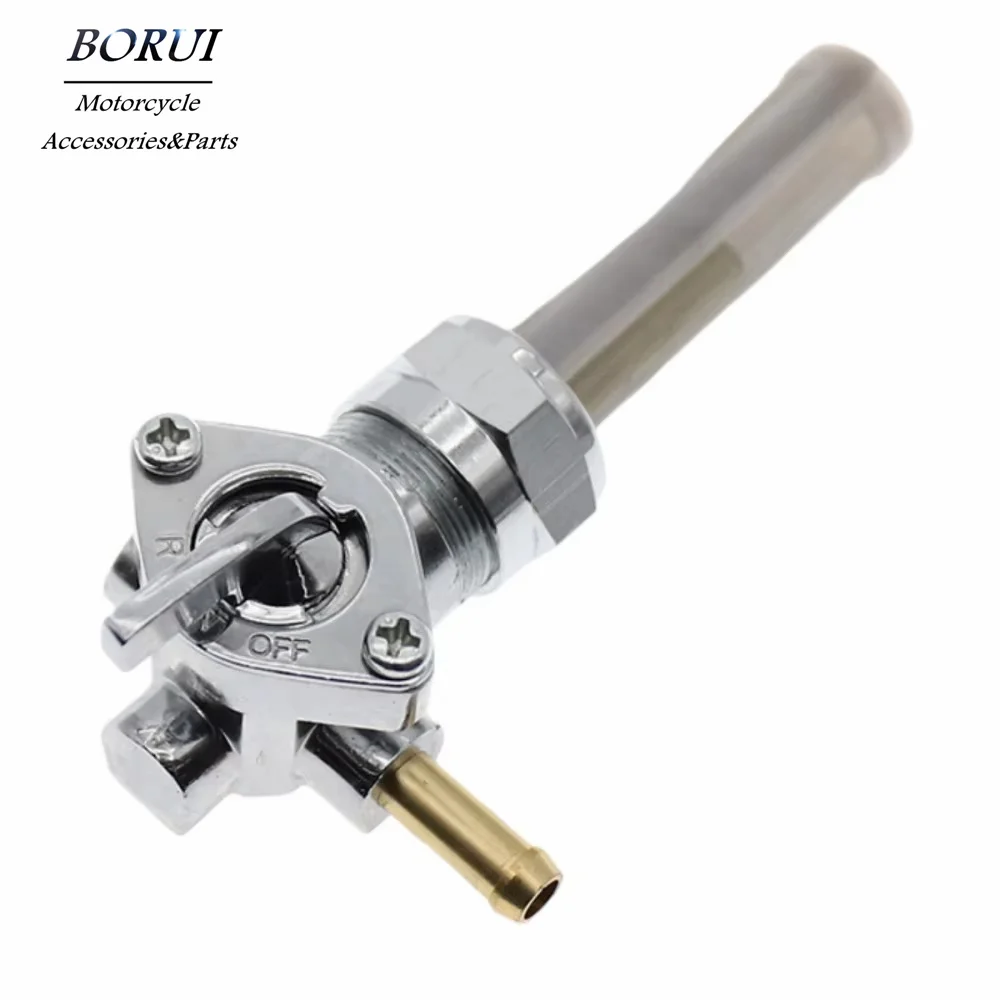 

Fuel Petcock Tank Cock Valve Switch for 22mm Right Harley Dyna Super Wide Electra Glide Fatboy FLSTF 62167-81 62163-75