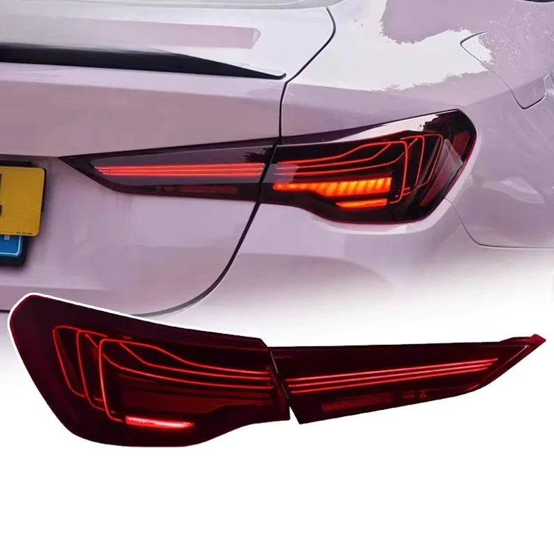 Light Emitting Diode Taillight 2021-2024 G23 Laser for BMW G22  Taillight G82 G26 425i 430i Rear Trunk Stop Braking Dynamic